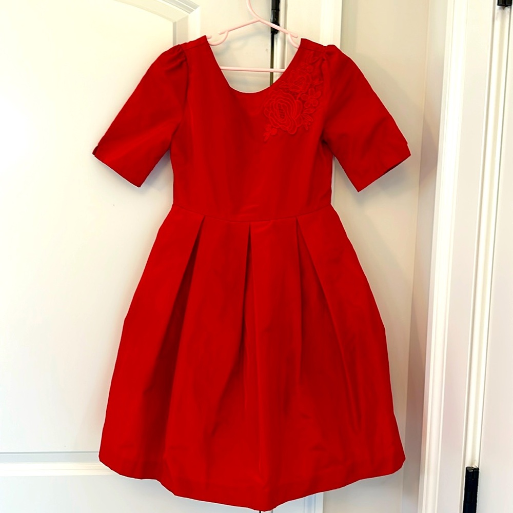 Janie and Jack Elegant Red Formal Dress